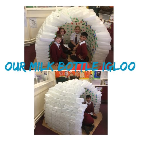 Image of Our Milk Bottle Igloo