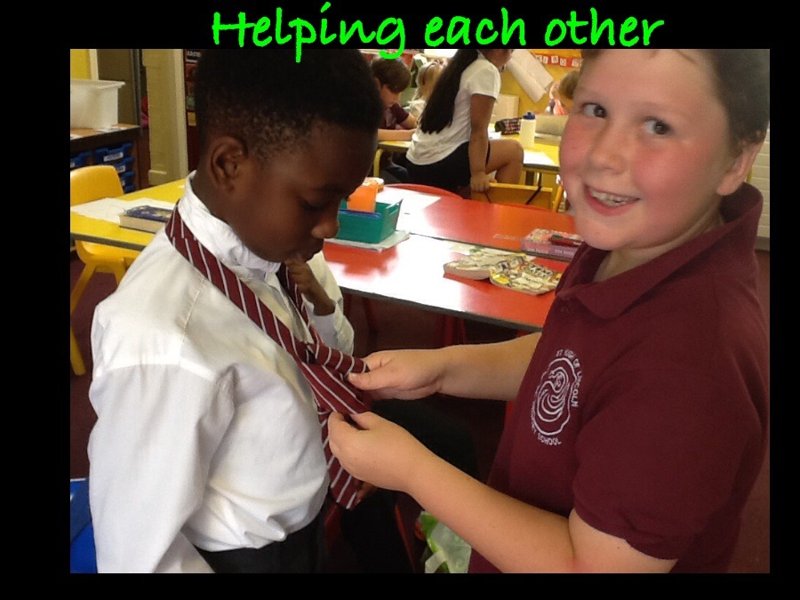 Image of We help one another