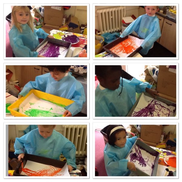Image of More Pictures of Year 1S artists! 