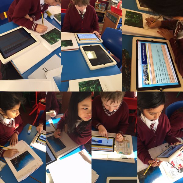 Image of Researching Habitats,  ICT and Science Year 2