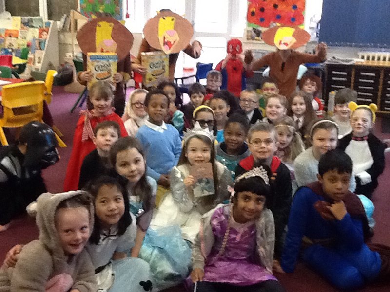 Image of World Book Day in Year 1/2