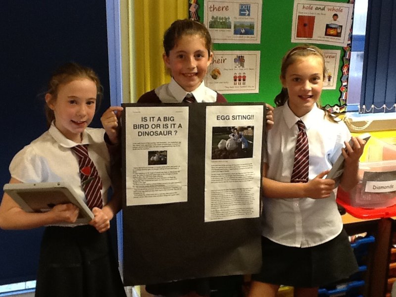Image of Budding Reporters in Year 6!