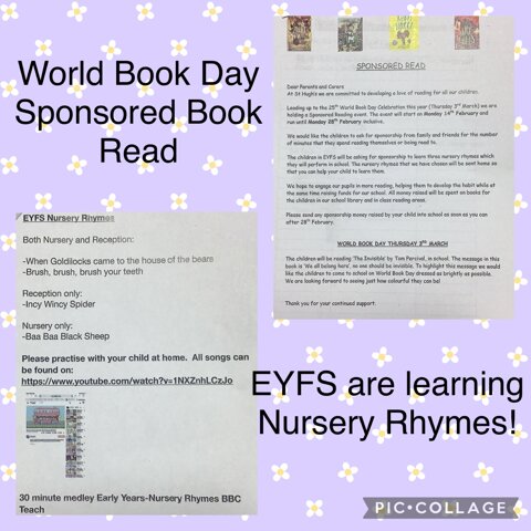 Image of Sponsored Rhyme Time for World Book Day!