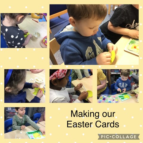 Image of Making our Easter Cards