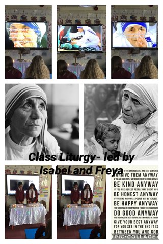 Image of Class Liturgy led by Isabel and Freya