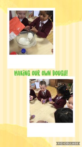 Image of Making our own Dough!