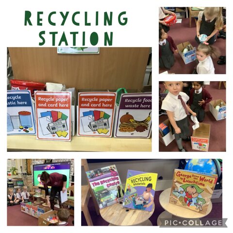 Image of Recycling Station!