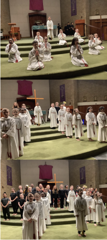 Image of Easter Service - Well done Year 3 and 4!