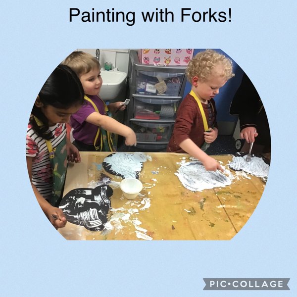 Image of Painting With Forks