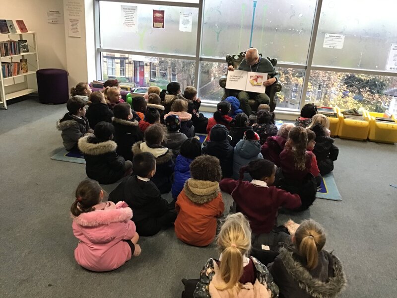 Image of Our visit to Urmston Library!