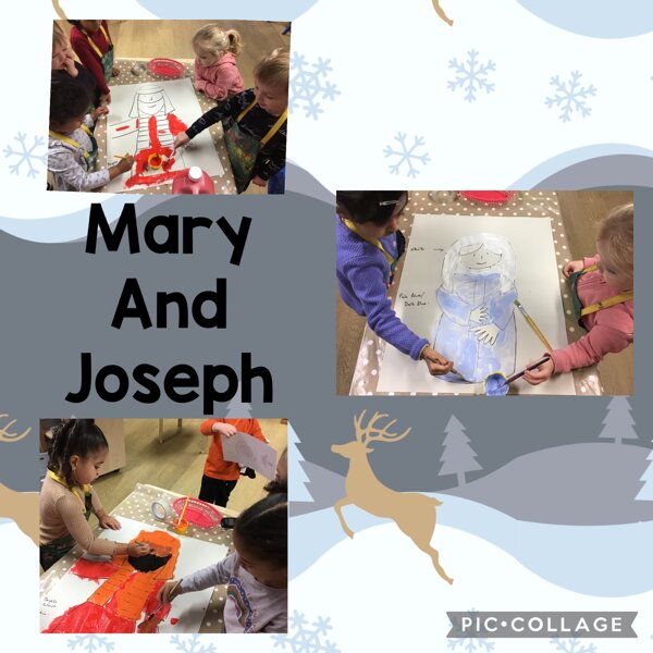 Image of Mary and Joseph